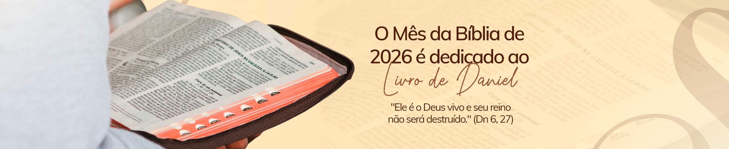 Setembro 2026 - Mês da bíblia